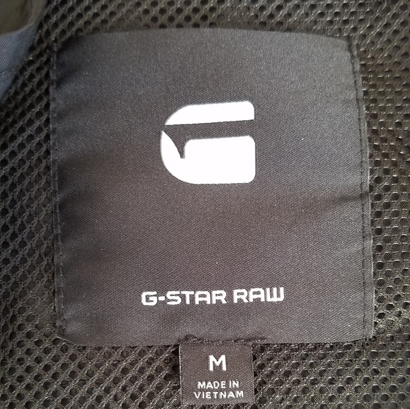 New Men's "G-Star Raw" Black Deline Track Jacket - Picture 6 of 8